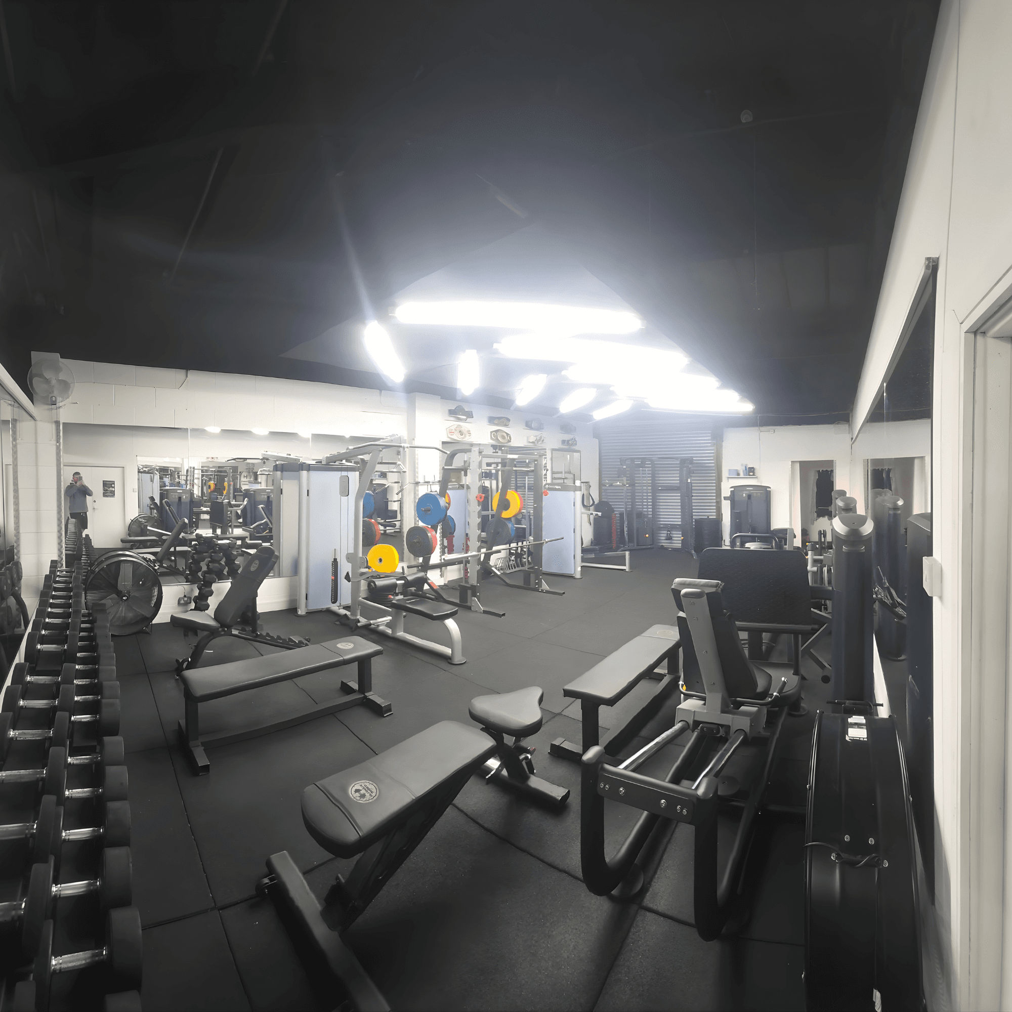 Ultimate Shred Academy gym interior, Pontefract