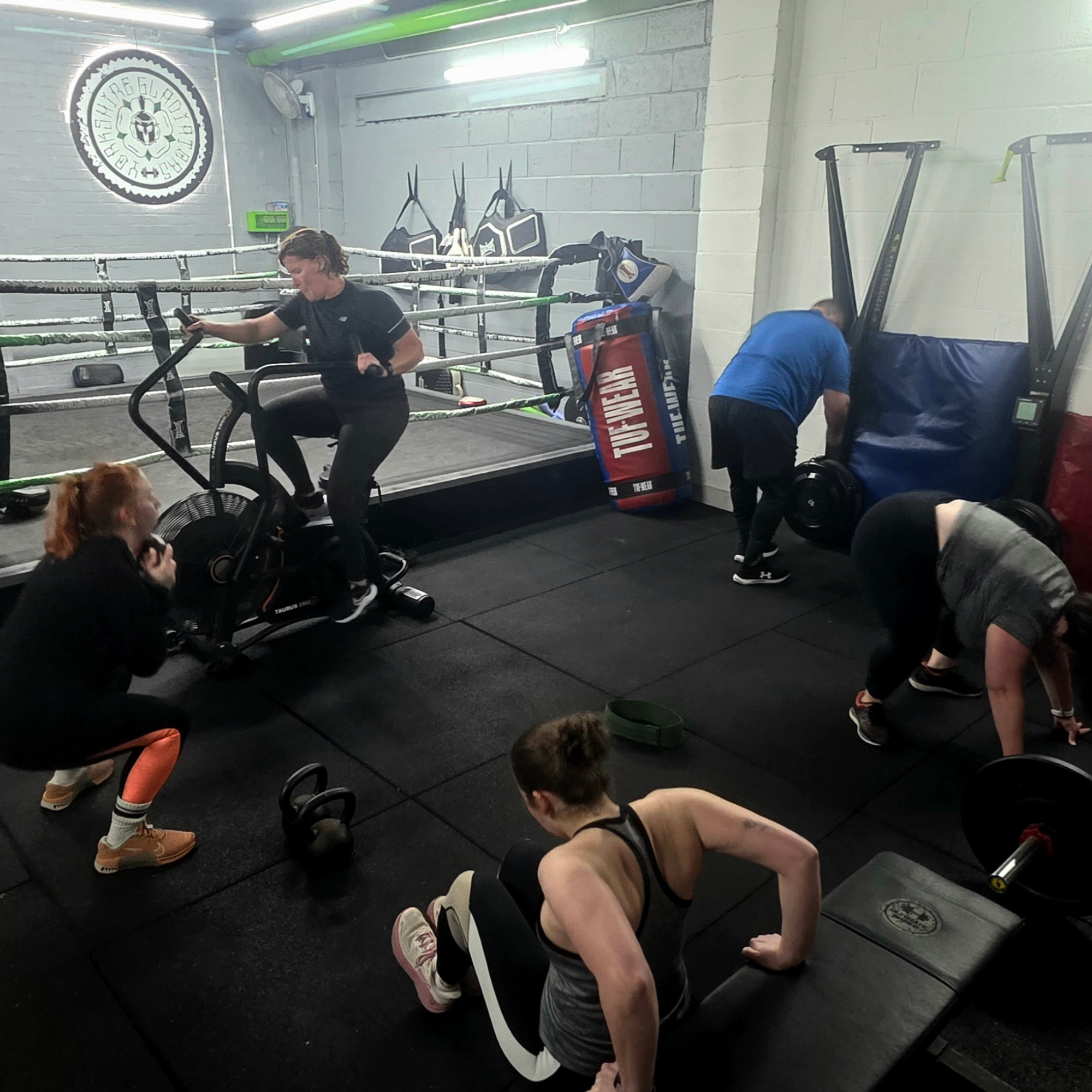 Group training session
